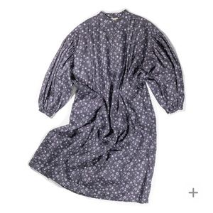 Ichi Antiquites Floral Pattern Shirt Dress (One Size)
